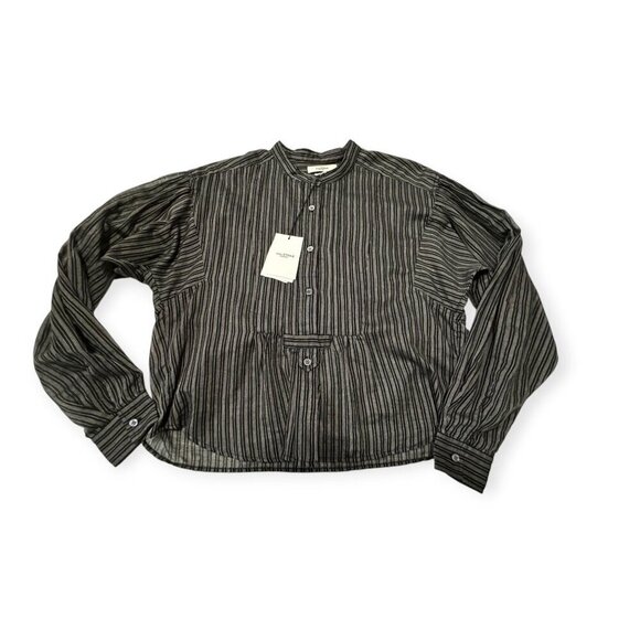 Isabel Marant Etoile Ejamet Striped Cotton Top, Size FR 36/US4, New with tag, - Picture 6 of 15
